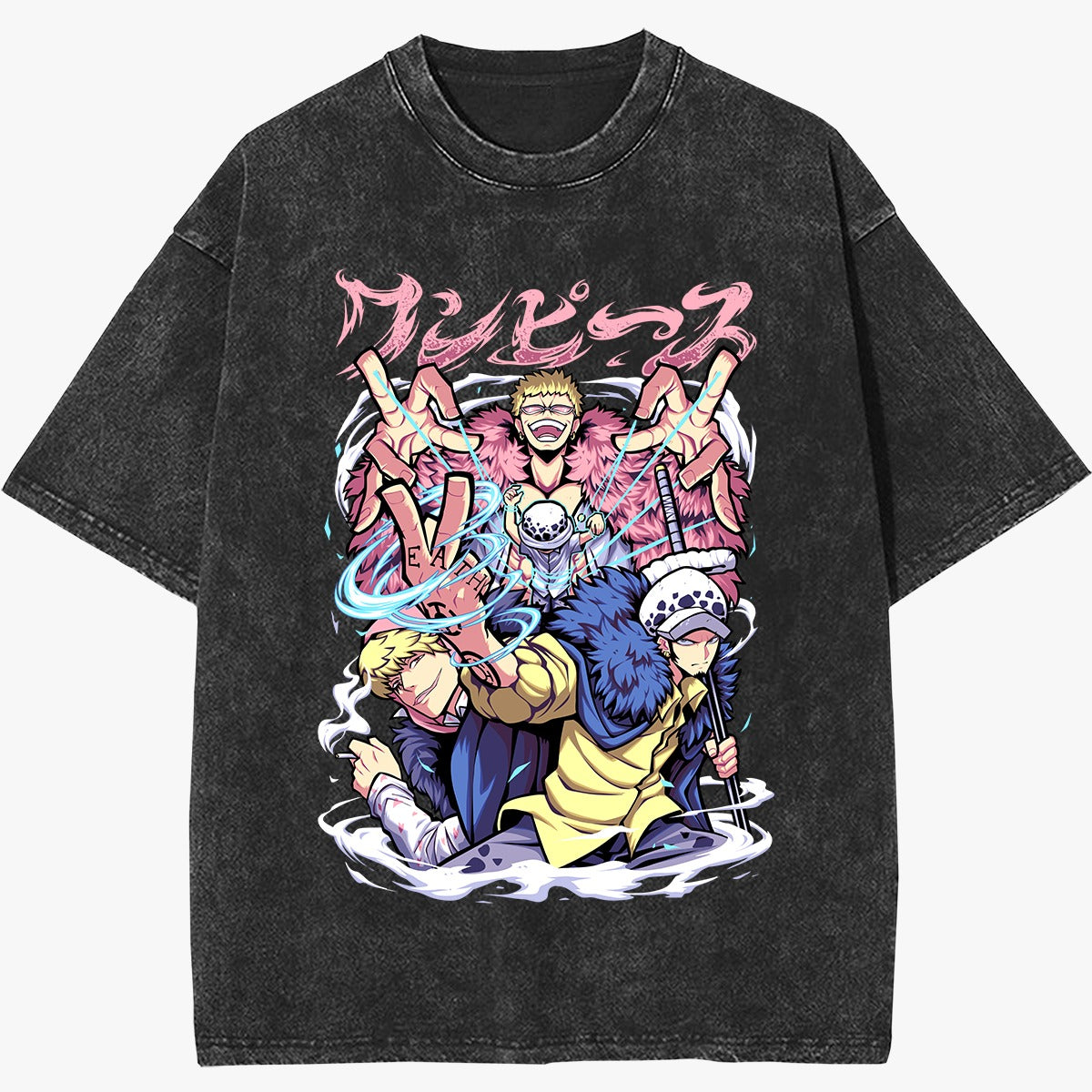 Doflamingo - 2 Sided Vintage T-Shirt (Pre Order)