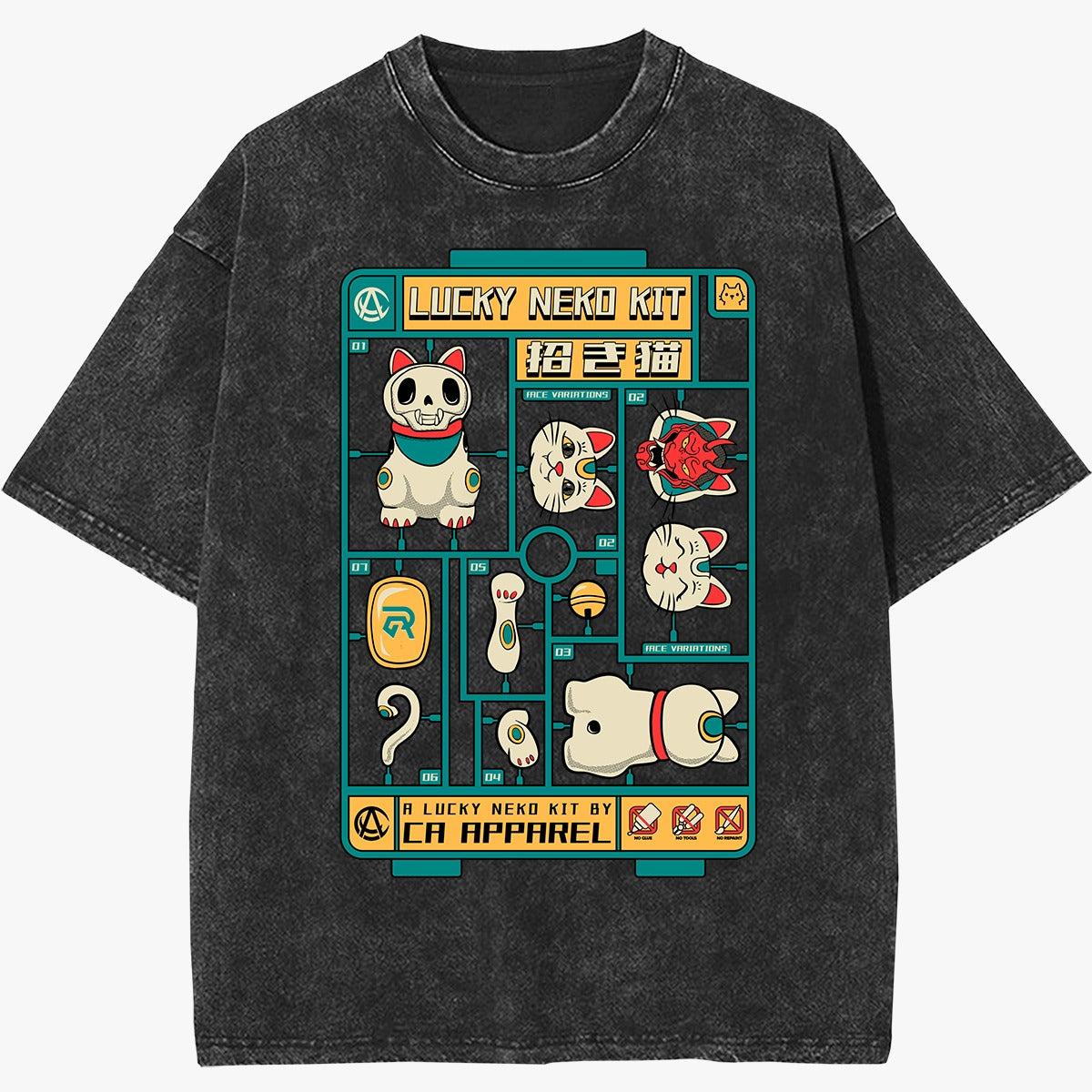 CA Lucky Nero Kit Vintage T-Shirt (Pre Order)