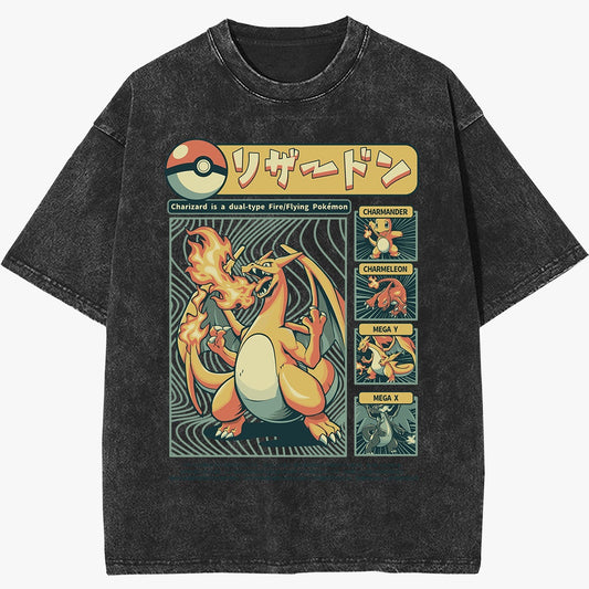 Charizard Vintage T-Shirt (Pre Order)
