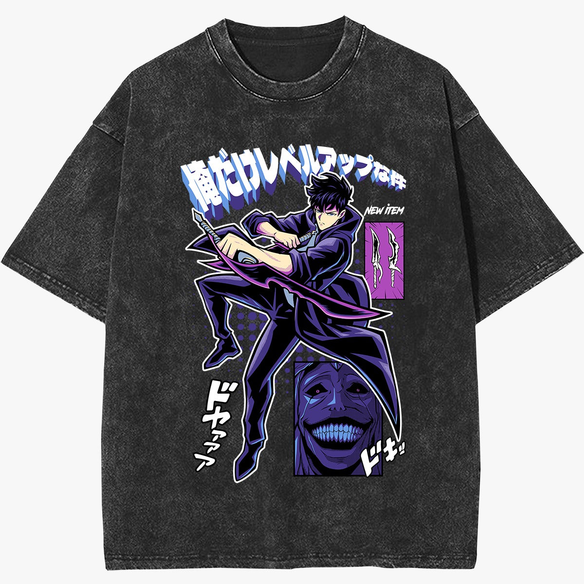 Solo Leveling Vintage T-Shirt (Pre Order)