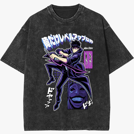 Solo Leveling Vintage T-Shirt (Pre Order)