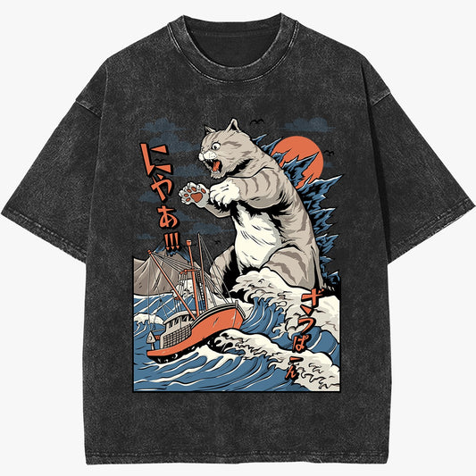 Catzilla Vintage T-Shirt (Pre Order)