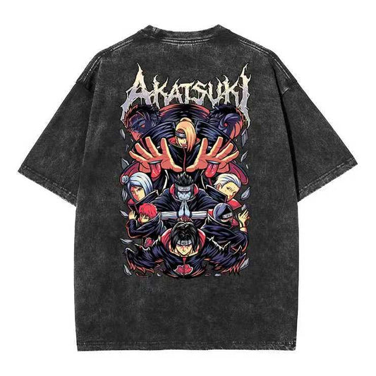 Coming Soon - Akatsuki- 2 Sided Vintage T-Shirt
