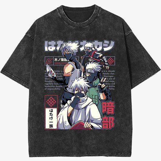 Kakashi Vintage T-Shirt (Pre Order)