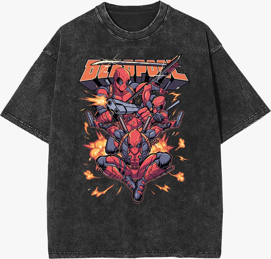 DeadPool Vintage T-Shirt (Pre Order)