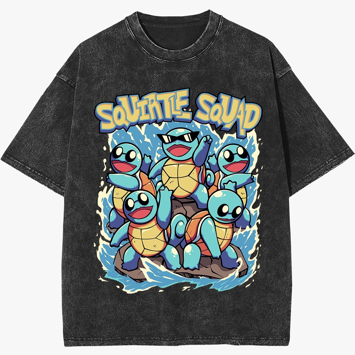 Squirtle Squad Vintage T-Shirt (Pre Order)