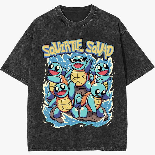 Squirtle Squad Vintage T-Shirt (Pre Order)