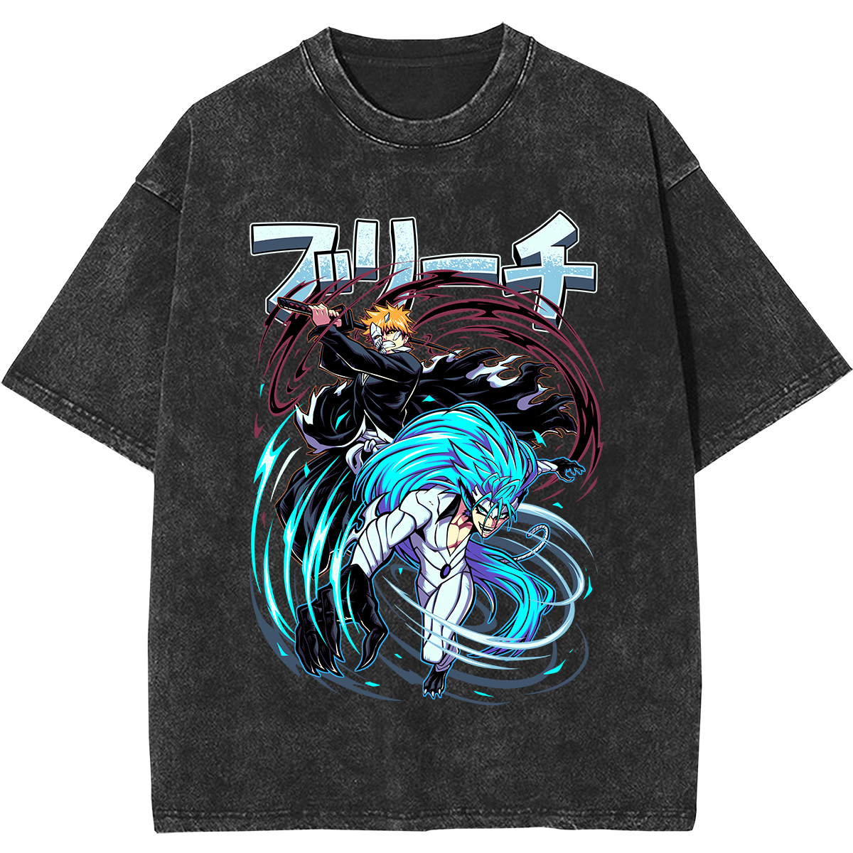 Ichigo VS Grimmjow Vintage T-Shirt (Pre Order)
