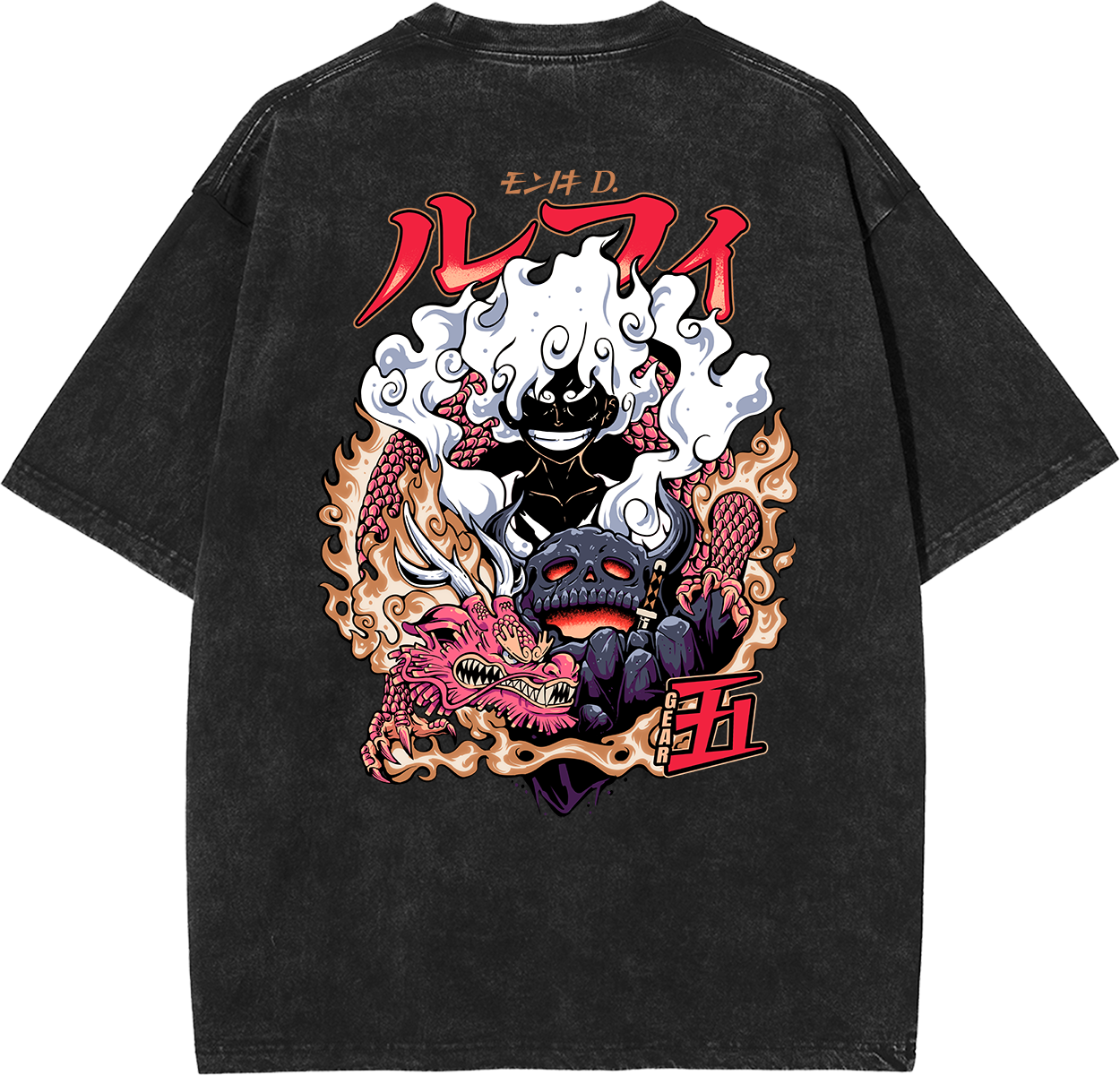 Gear 5 - 2-Sided Vintage T-Shirt (Pre Order)
