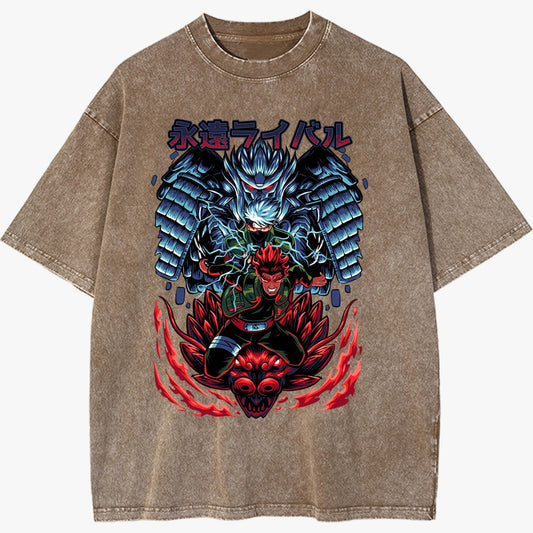 Guy & Kakashi Vintage T-Shirt (Pre Order)