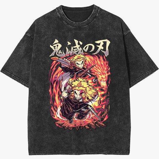 DS Rengoku Vintage T-Shirt (Pre Order)