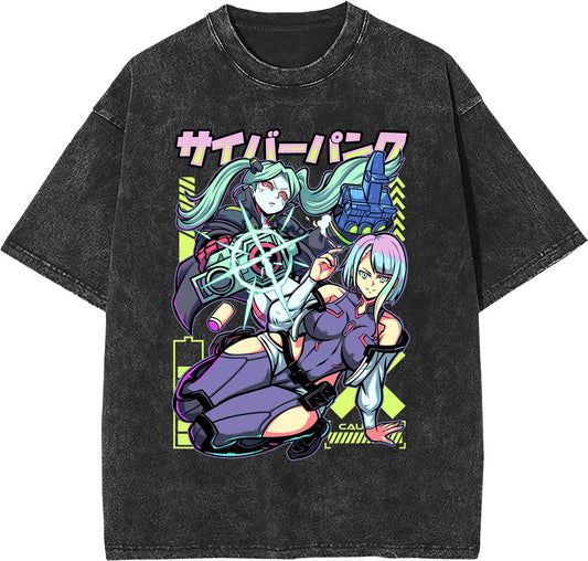 Cyber Punk Vintage T-Shirt